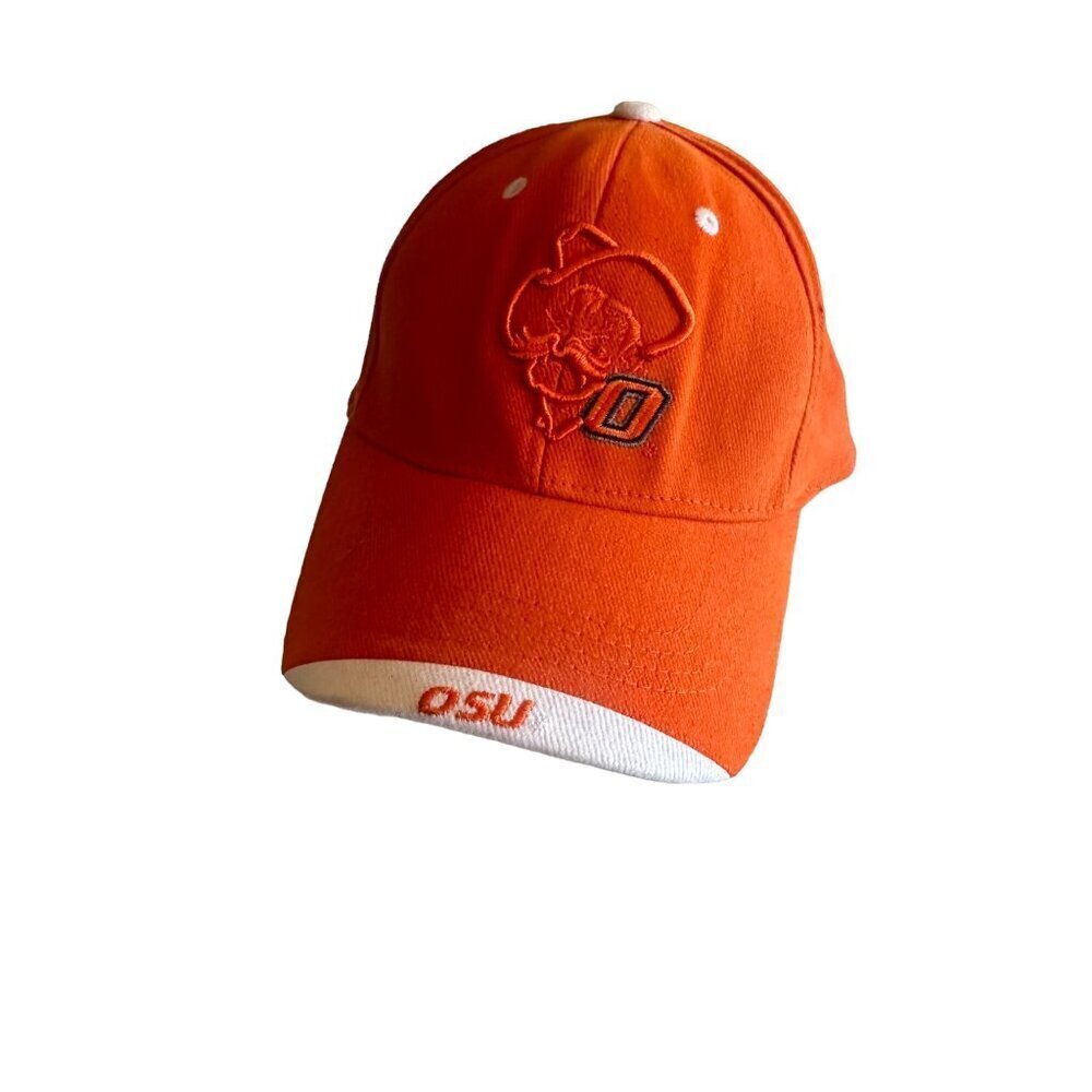 Oklahoma State OSU Orange on Orange Cowboys Hat Cap Adjustable